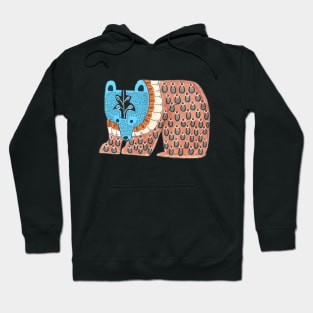 Pattern Bear Hoodie